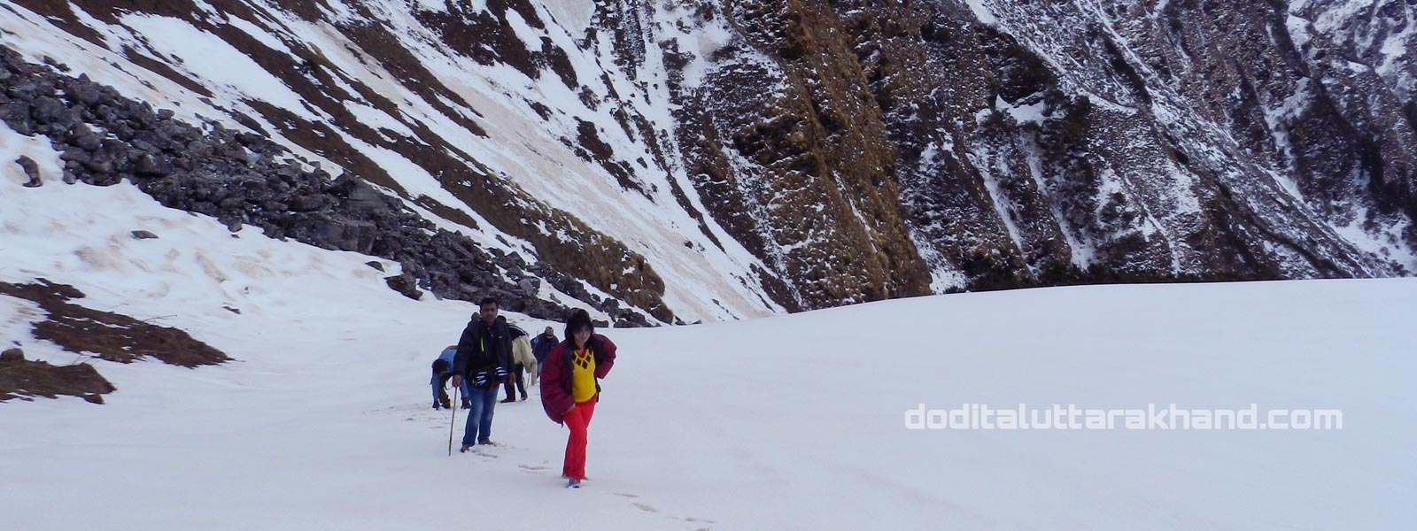 Trek Route at Dodital